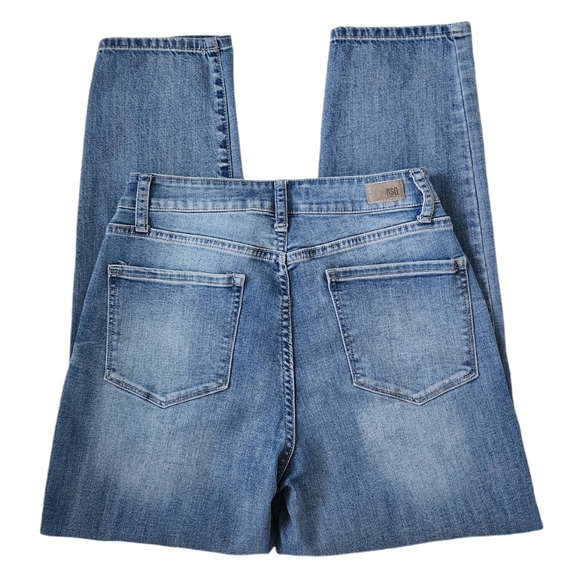 RSQ Vintage Mom High-Rise Straight Leg Denim Jeans Size 9 - Picture 6 of 13